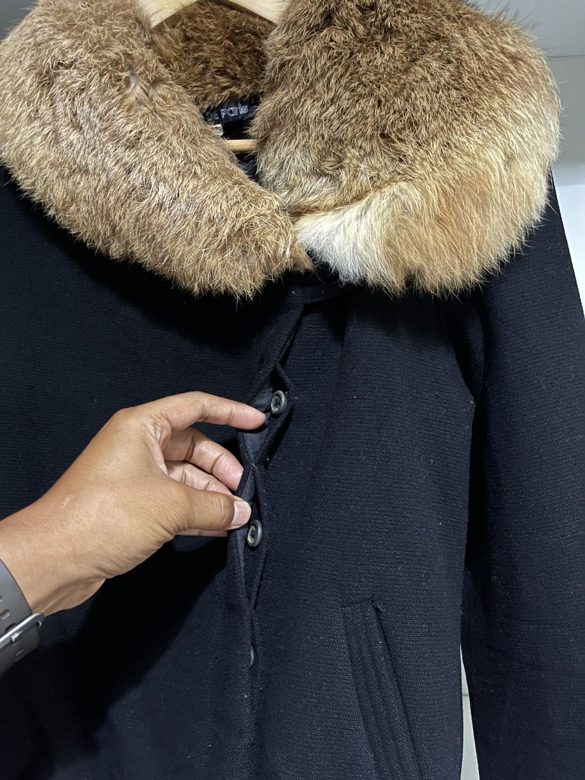 Other Les Prairies De Paris Rabbit Fur Size M / US 6-8 / IT 42-44 - 3 Thumbnail