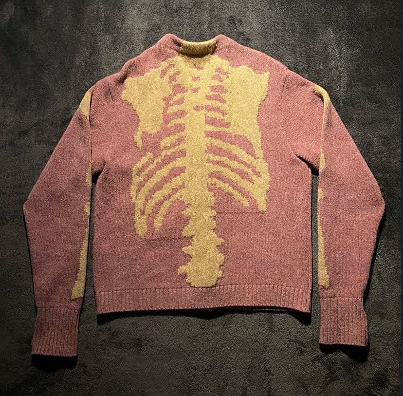 Kapital Kapital 5g knit skeleton sweater pink Size US L / EU 52-54 / 3 - 1 Thumbnail
