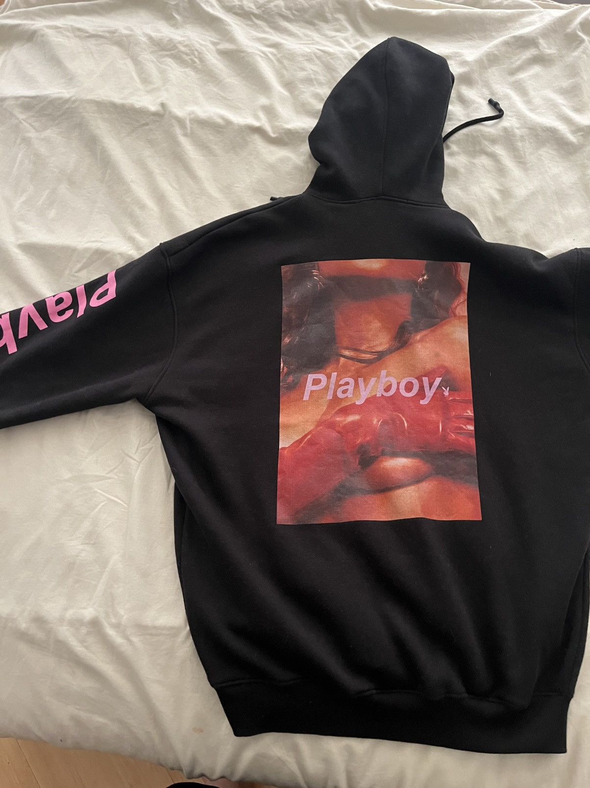 Playboy × Vintage playboy hoodie Size US XL / EU 56 / 4 - 1 Thumbnail