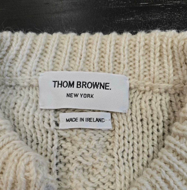 Thom Browne Thom Browne Dog sweater beige Size M / US 6-8 / IT 42-44 - 2 Thumbnail