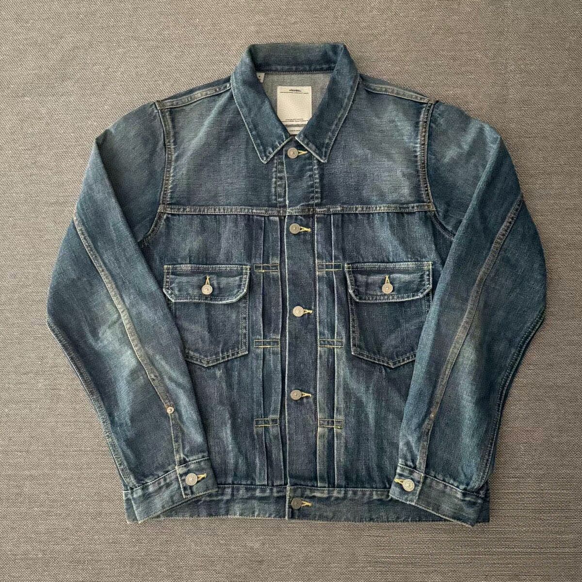 Visvim Visvim 101 17ss Type 2 Denim Jacket Size US XL / EU 56 / 4 - 1 Thumbnail