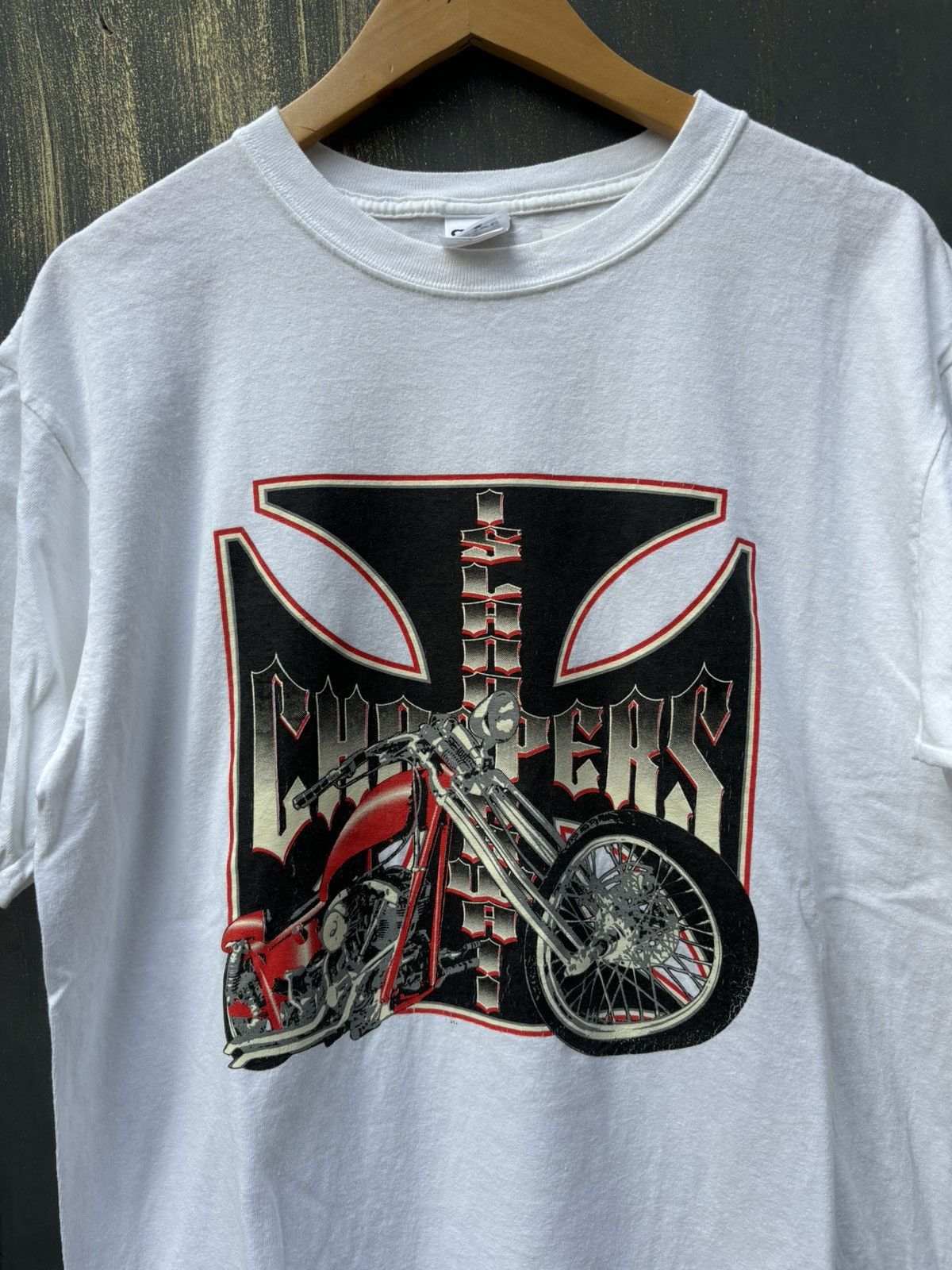 Vintage × West Coast Choppers RARE! Vintage 90’s Choppers Art Paul Walker Size US L / EU 52-54 / 3 - 5 Thumbnail