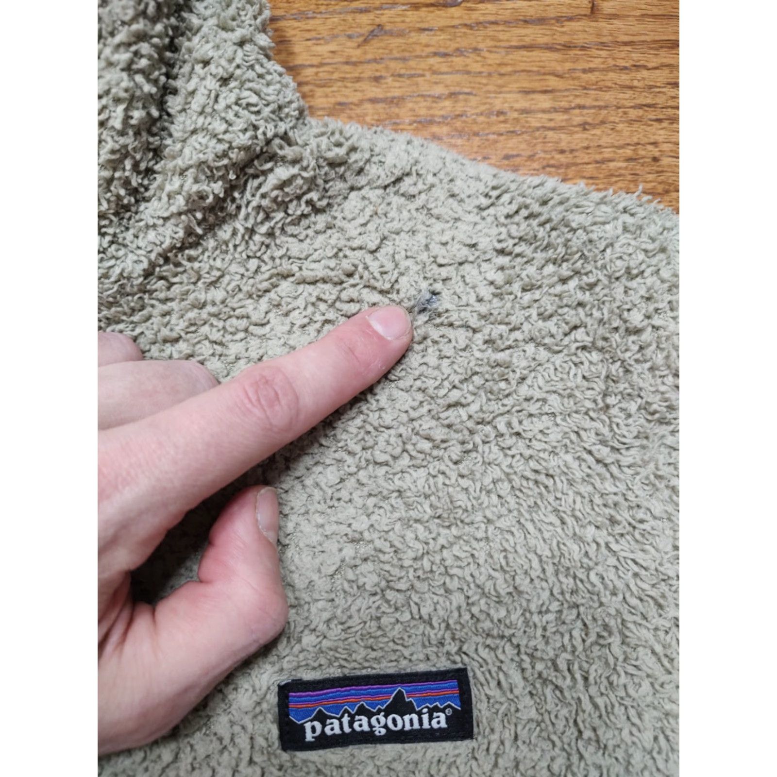 Patagonia Patagonia Sweater 1/4 Zip Pullover Fleece Tan Womens M Knit Mock Neck Outdoor Nature 90s? Size M / US 6-8 / IT 42-44 - 7 Thumbnail