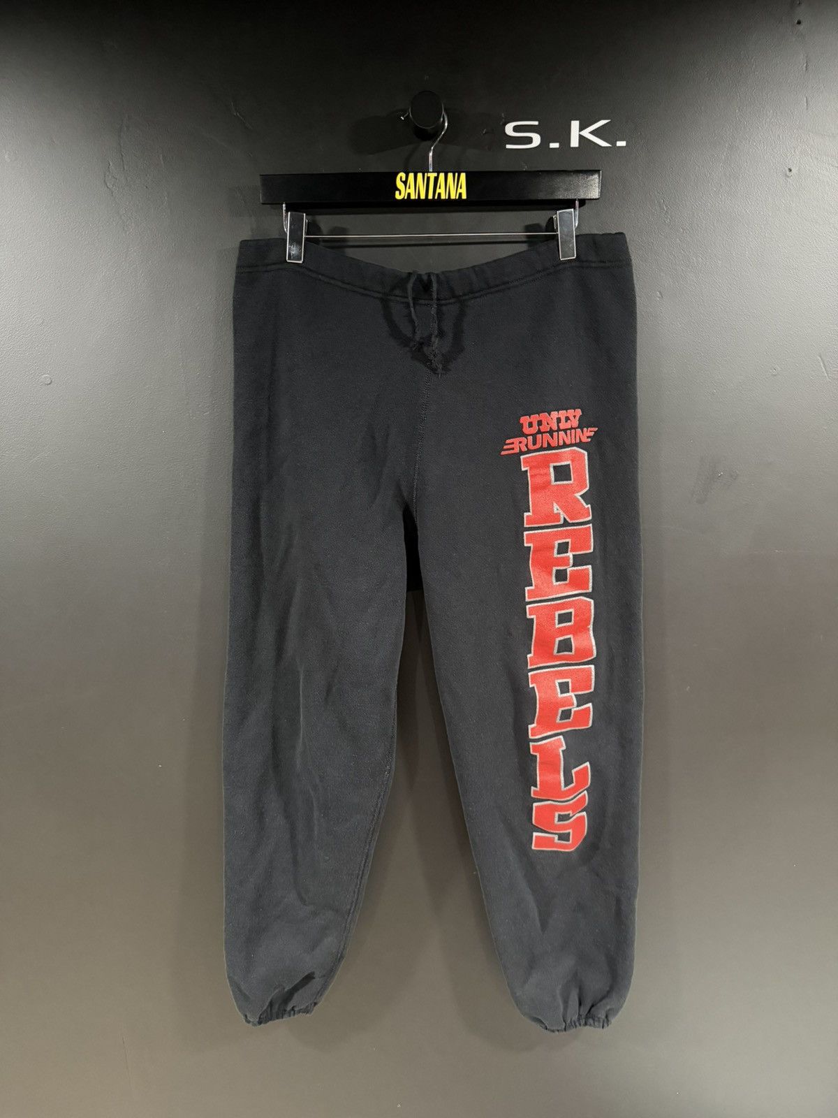 Vintage 1990s Vintage UNLV Runnin Rebels Faded Sports Sweatpants L Size US 33 - 1 Thumbnail
