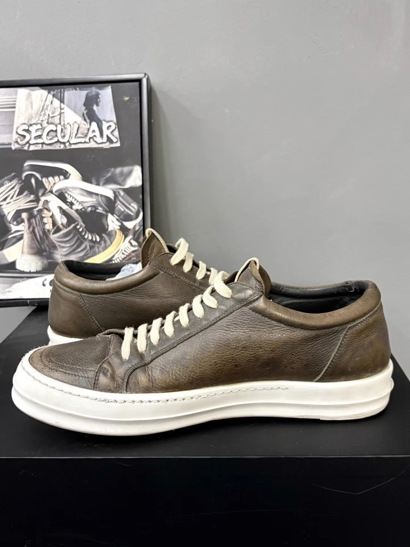 Rick Owens Rick Owens Mainline 20FW Original Jumbo Vans K34 Size US 10 / EU 43 - 5 Thumbnail