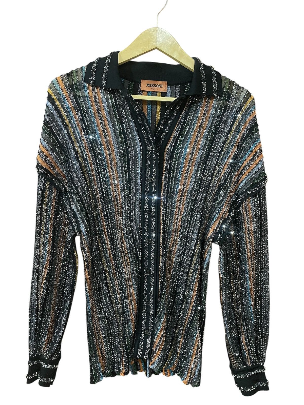 Missoni Vintage Missoni Glitters Top Size M / US 6-8 / IT 42-44 - 1 Thumbnail