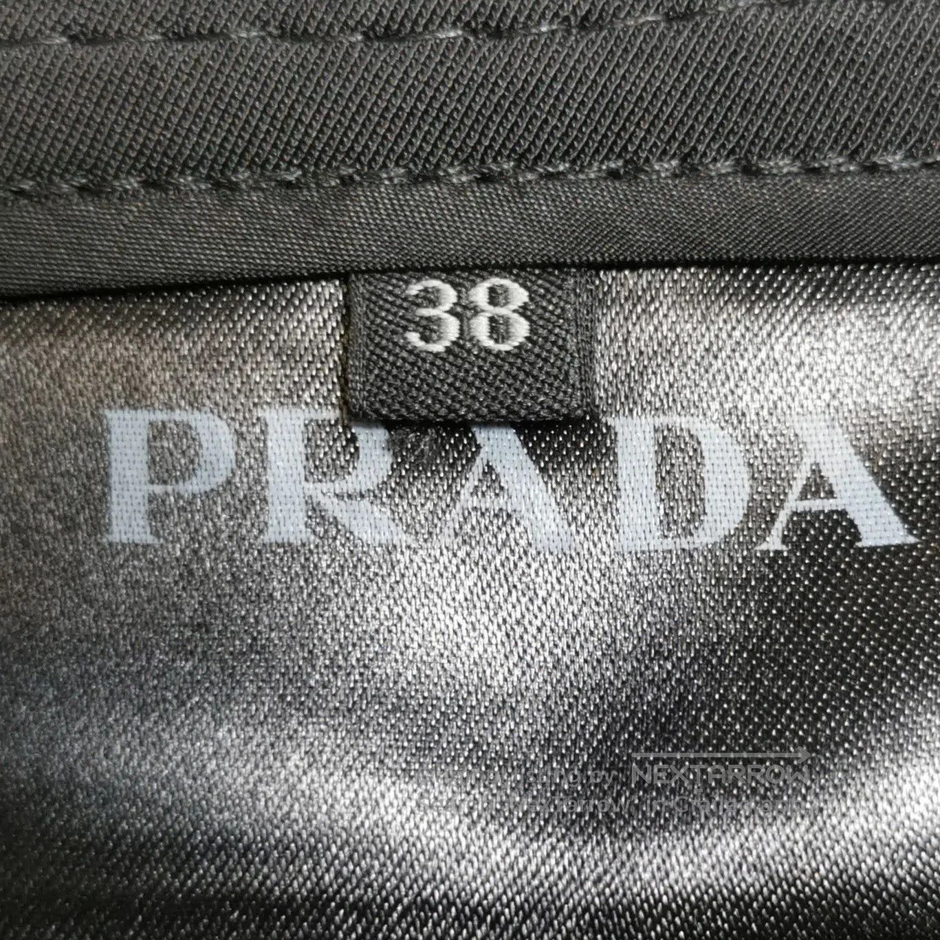 Prada Prada Black Straight Leg Pants Size 38 . Size 37" - 7 Thumbnail