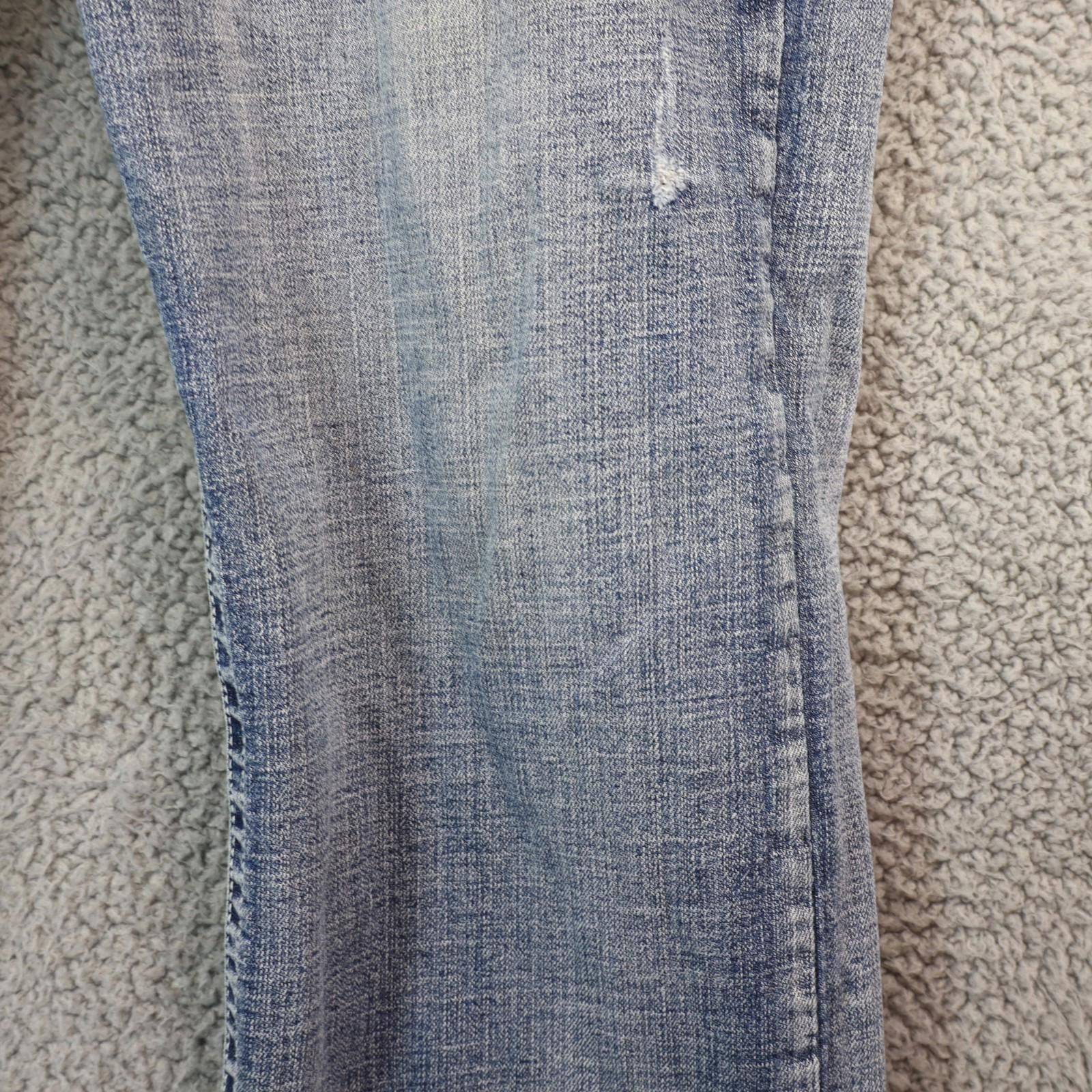 Axel Arigato Axel Vintage Boot Men Jeans Distressed 36x32 Cotton Blue Size US 36 / EU 52 - 4 Thumbnail