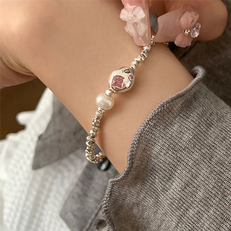 Jewelry Cute Zircons Chain Bracelets Size ONE SIZE - 1 Thumbnail