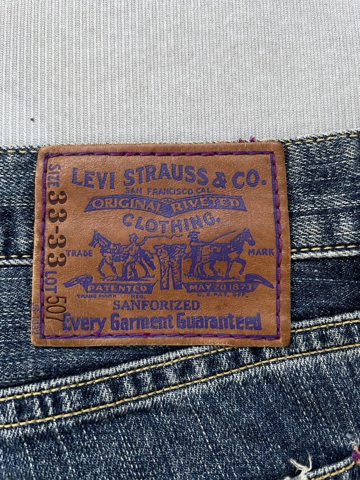 Levi's Size 32x31 Levis 507 Straight Jeans (LG139) Size US 32 / EU 48 - 11 Thumbnail