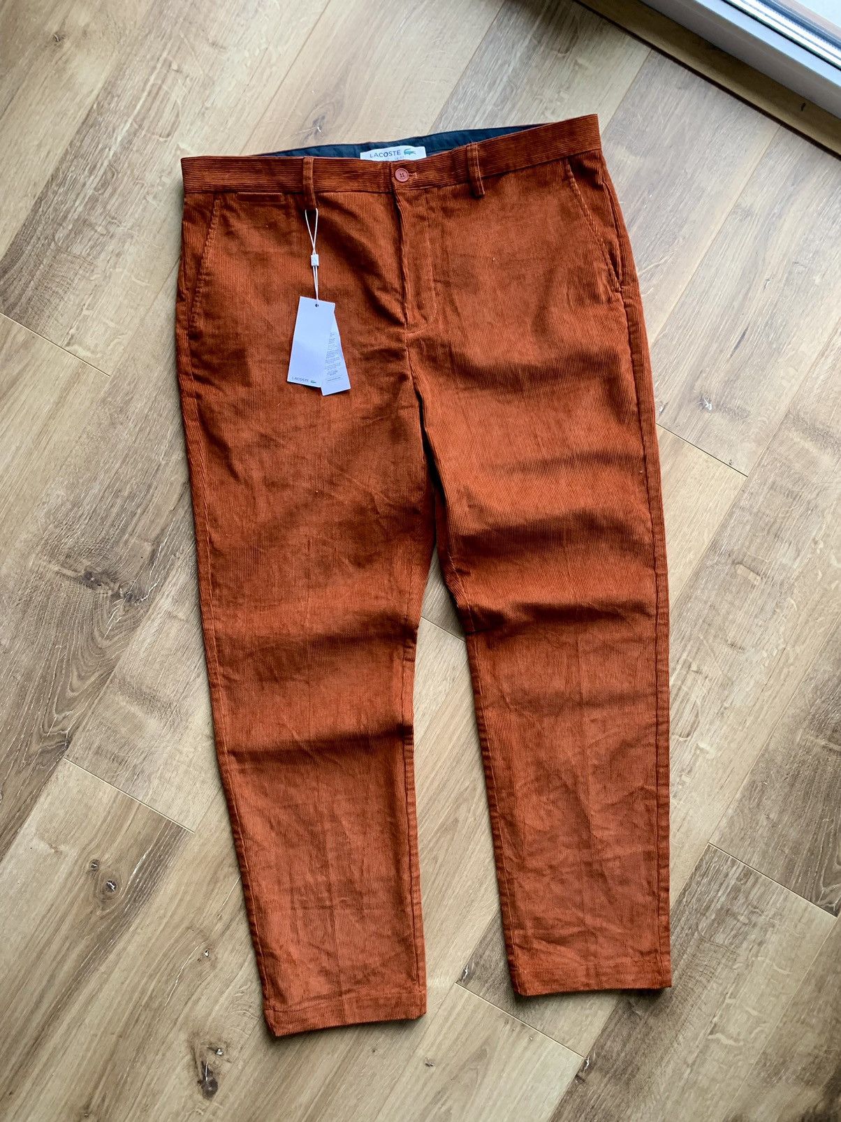 Lacoste Lacoste corduroy casual pants Size US 36 / EU 52 - 2 Thumbnail