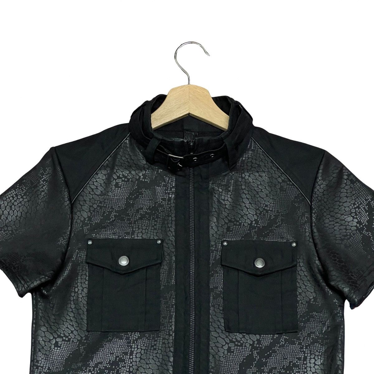 Tornado Mart Vintage Tornado Mart Belted Phyton Half Shirt Jacket Size US XS / EU 42 / 0 - 6 Thumbnail