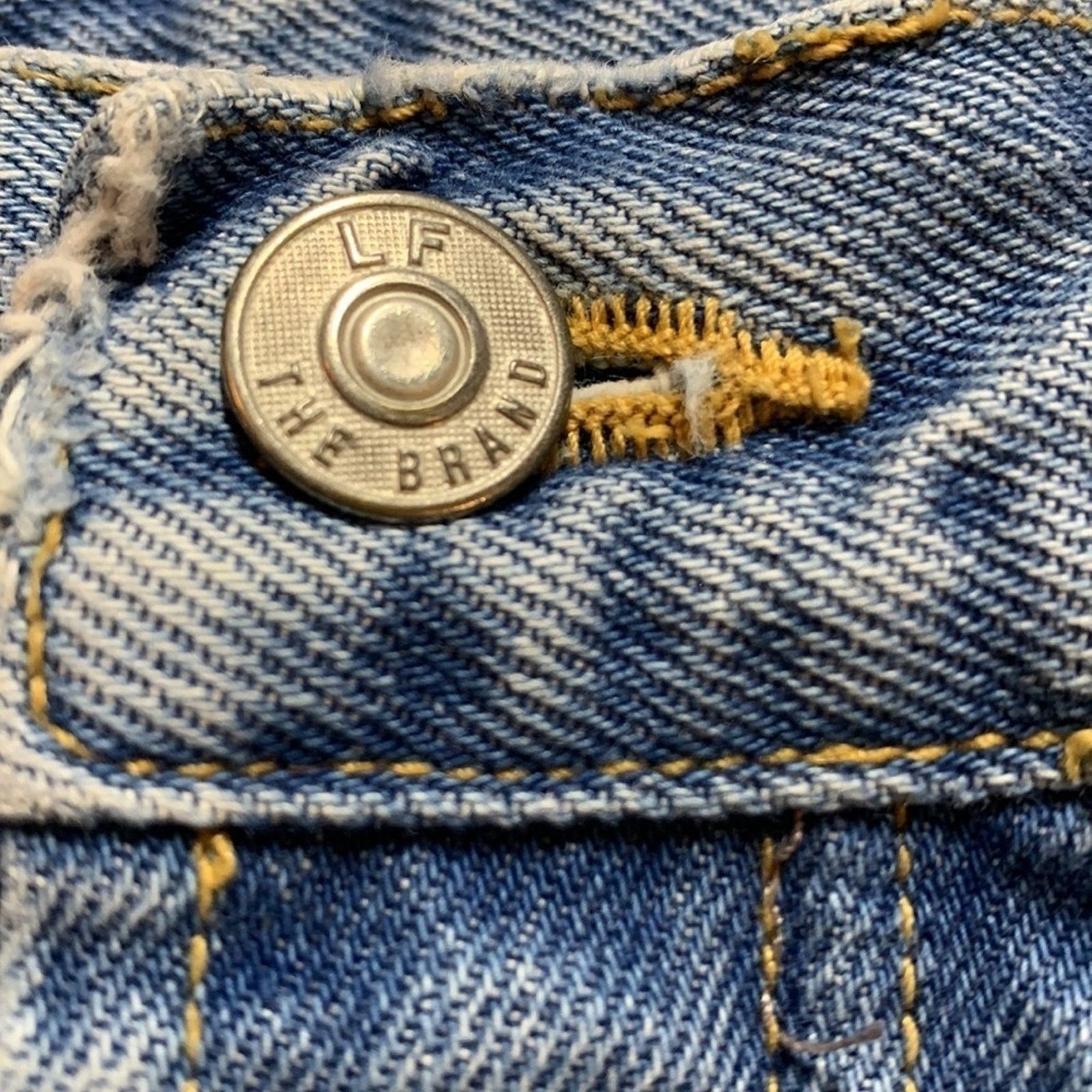 Other LF deconstructed shirt denim skirt size 25 Size 25" / US 0 / IT 36 - 7 Thumbnail