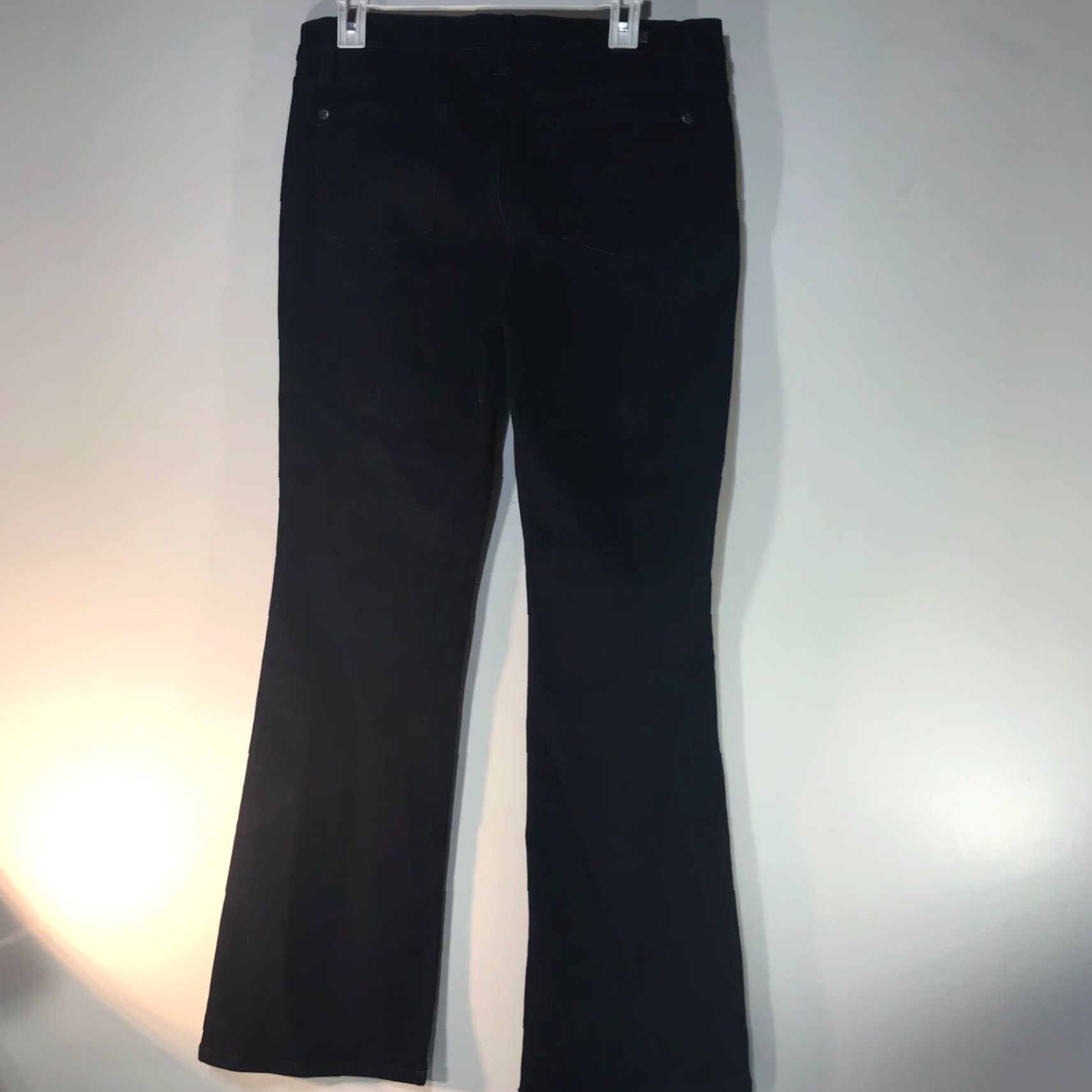 Vintage Lila Ryan High Waist Flare Jeans Womens Size 32 Blue Denim Regular Fit Size 24" / US 00 / IT 34 - 2 Thumbnail