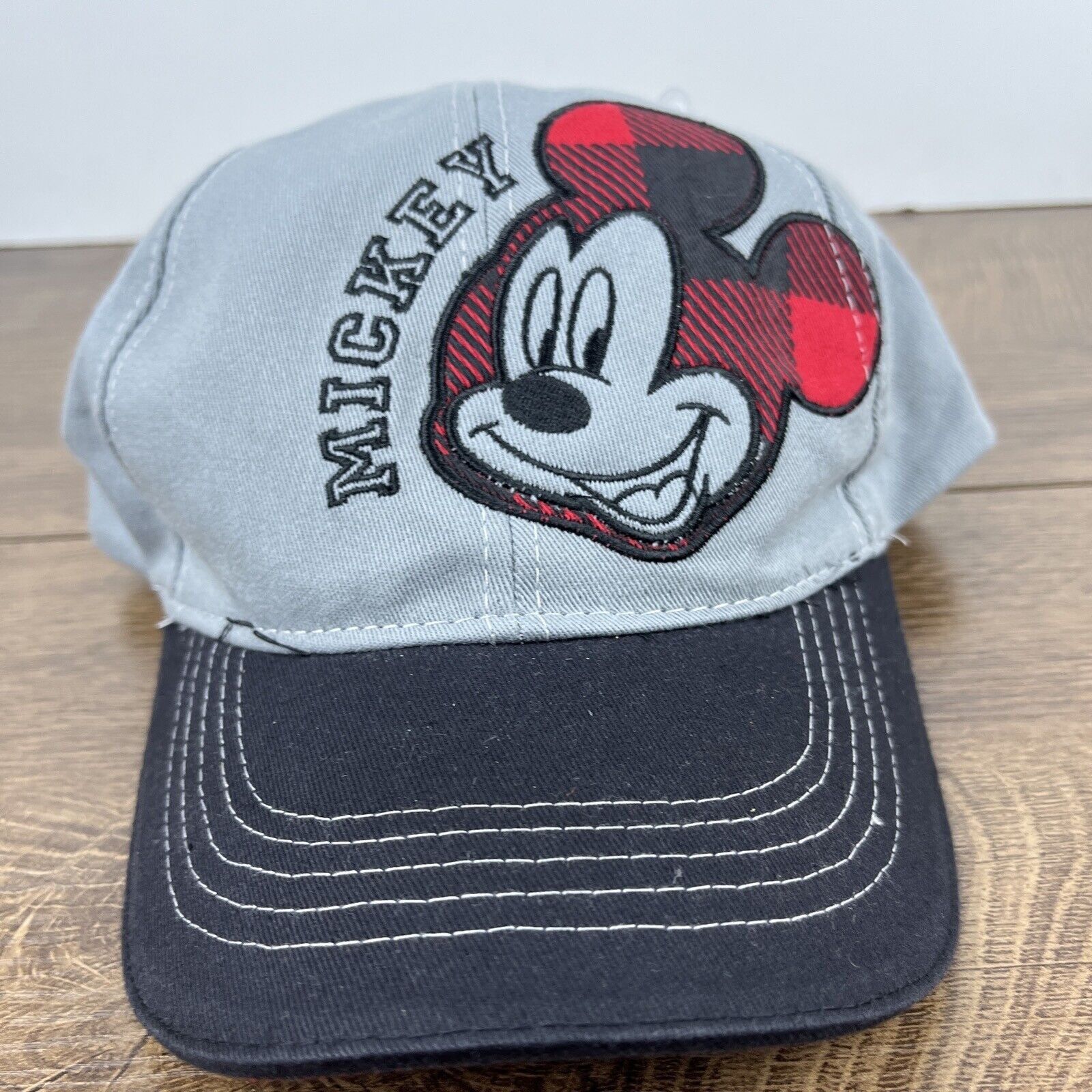Other Mickey Mouse Hat Mickey Mouse Gray Hat Adjustable Adult Size Size ONE SIZE - 1 Thumbnail