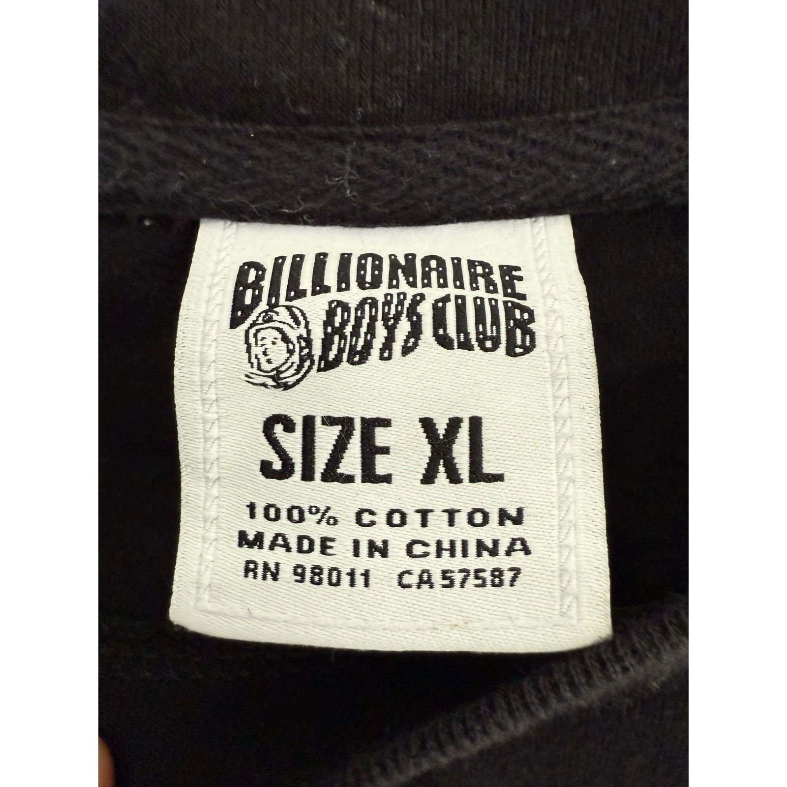 Billionaire Boys Club BILLIONAIRE BOYS CLUB XL Black Astronaut Tee | OG Streetwear Size US XL / EU 56 / 4 - 3 Thumbnail