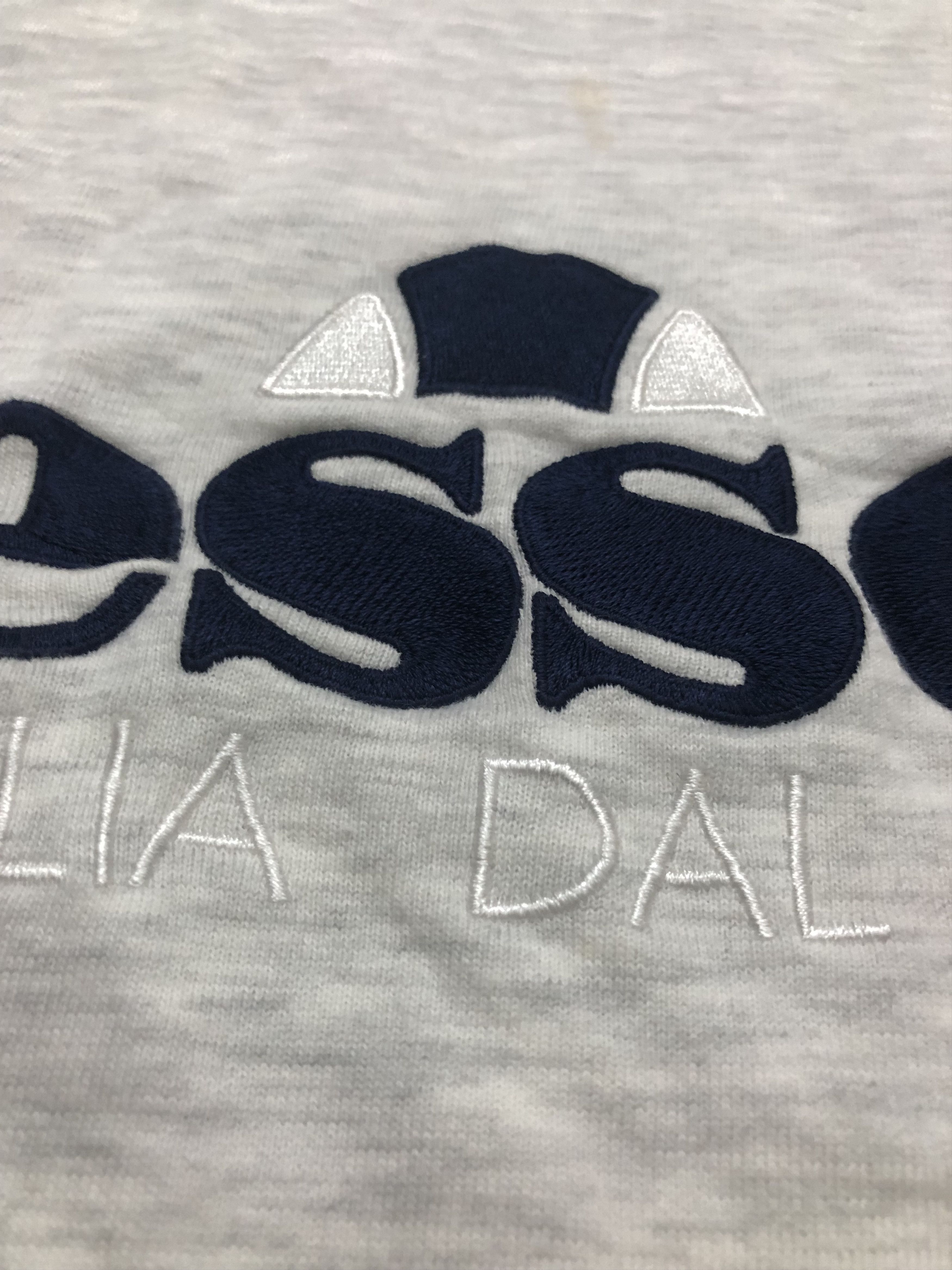 Ellesse × Vintage Vintage Worn 90s Ellesse Spell Out Hoodie Size US L / EU 52-54 / 3 - 4 Thumbnail