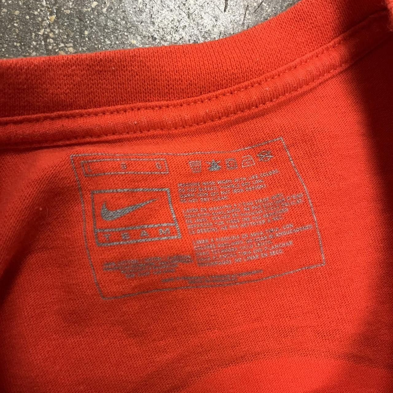 Nike Miami Hurricanes Nike Football Orange T shirt Size US L / EU 52-54 / 3 - 3 Thumbnail