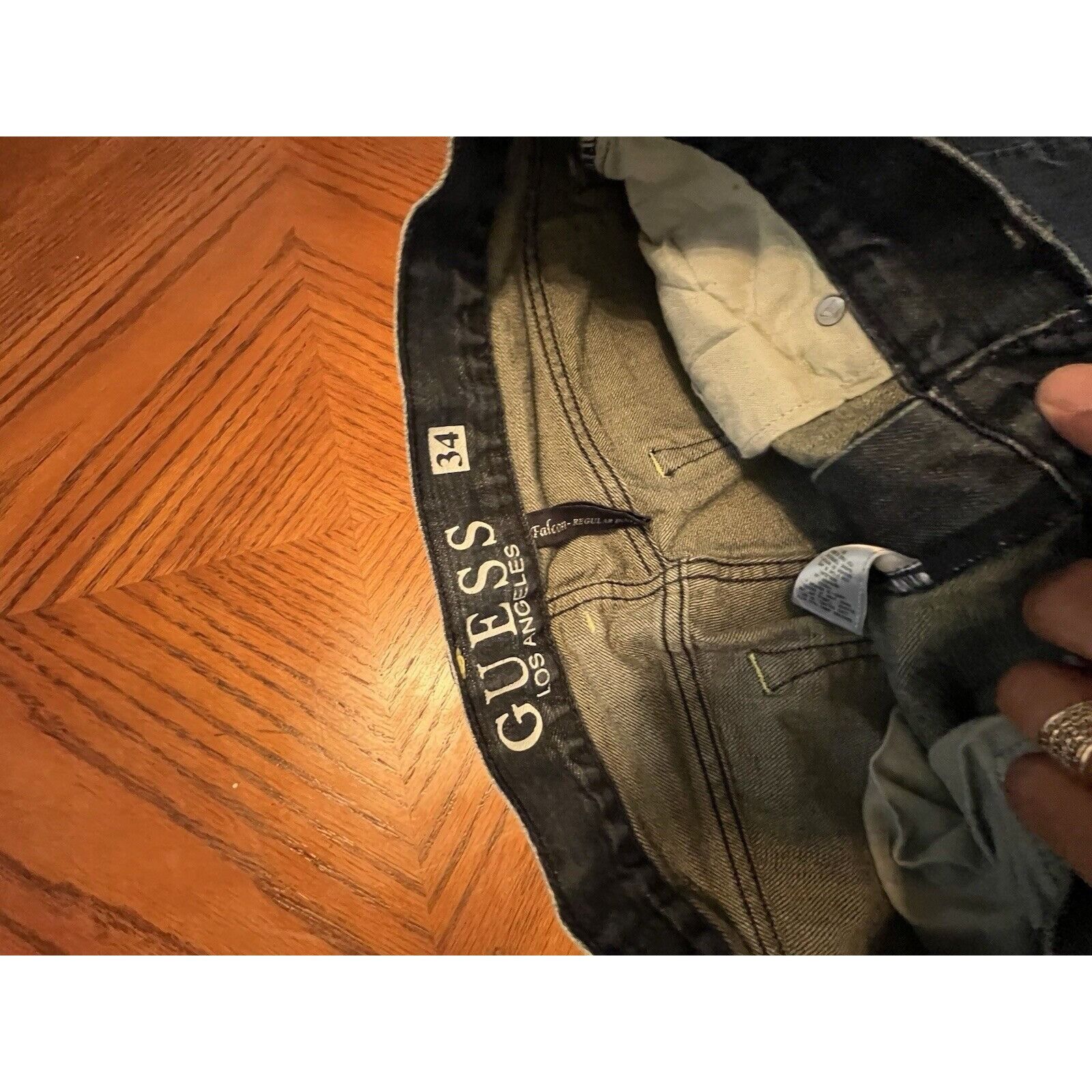 Guess guess jeans size 34x32 denim pants Size US 34 / EU 50 - 4 Thumbnail