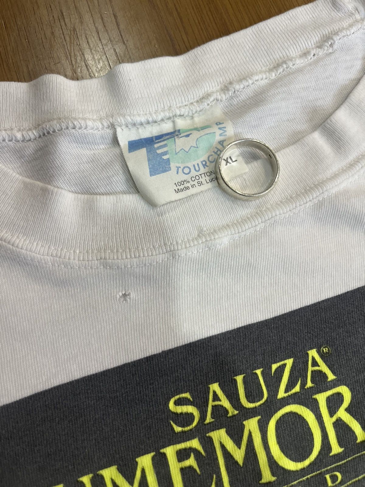 Vintage Vintage SAUZA CONMEMORATIVO Natural Gold Tequila Promo 90’s Size US XL / EU 56 / 4 - 6 Thumbnail