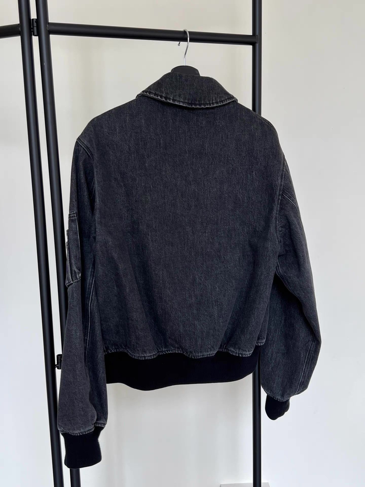 Stefan Cooke Stefan Cooke 22AW Runway Denim Bomber Jacket Q13 Size US L / EU 52-54 / 3 - 2 Thumbnail