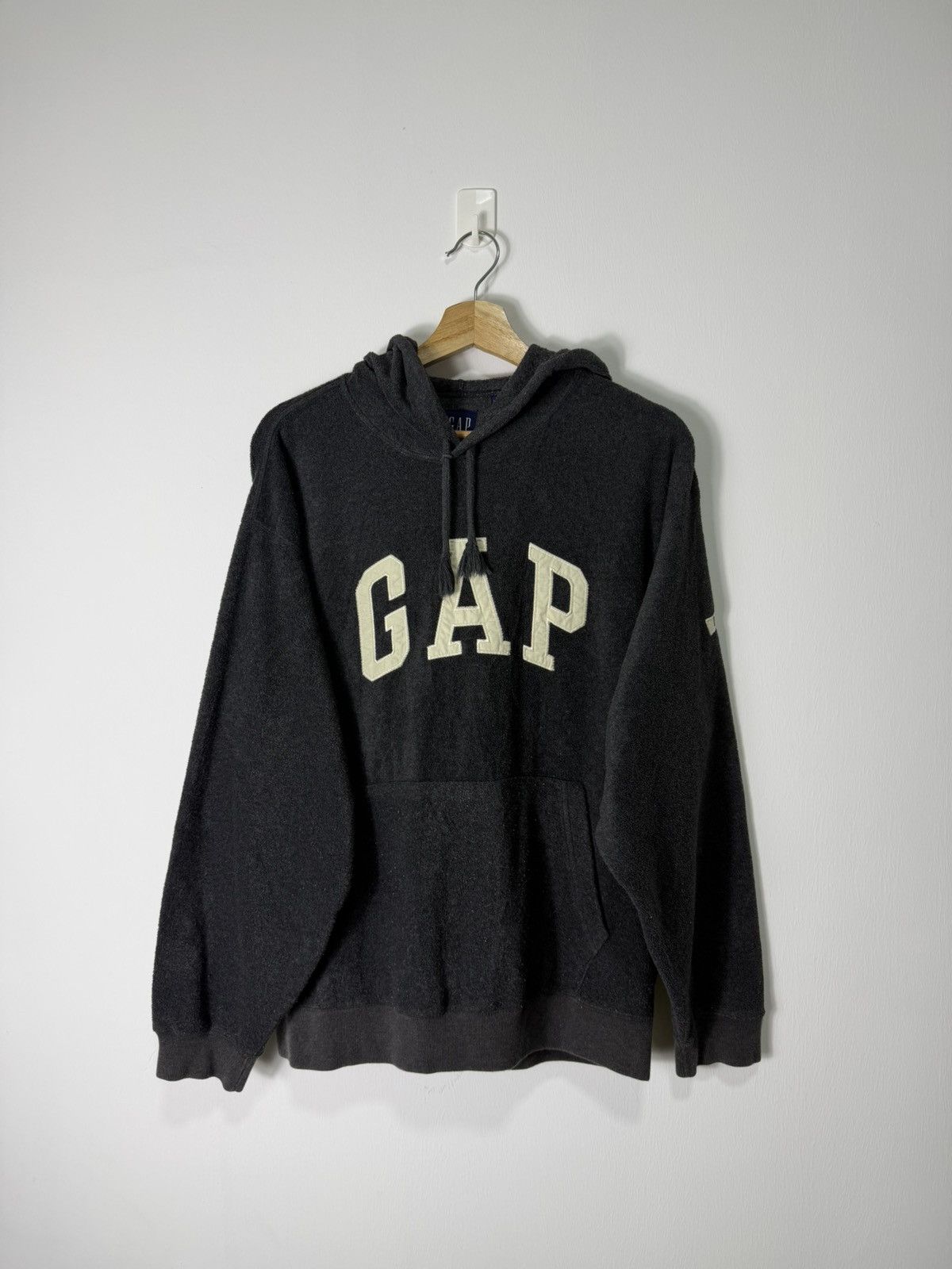 Gap Vintage OG Gap Fleece Hoodie Size US L / EU 52-54 / 3 - 1 Thumbnail