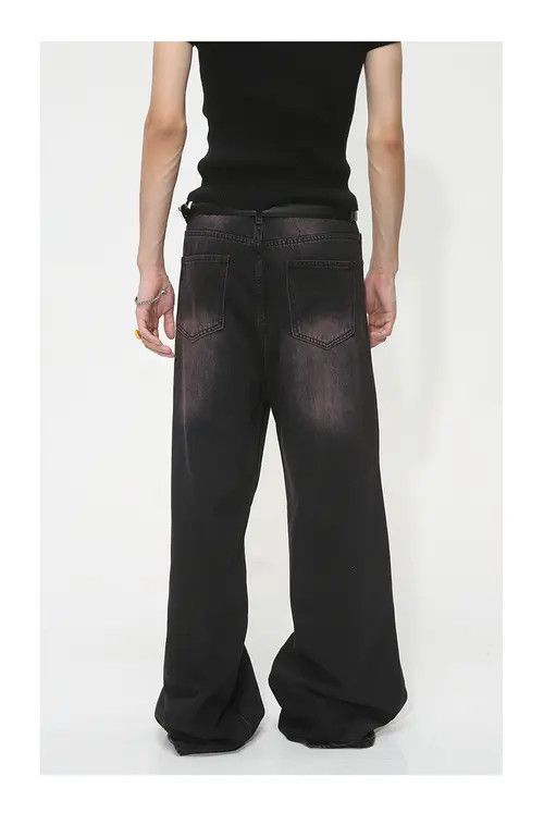 Japanese Brand VIBE Japanese loose wide-leg vintage jeans Size US 32 / EU 48 - 3 Thumbnail