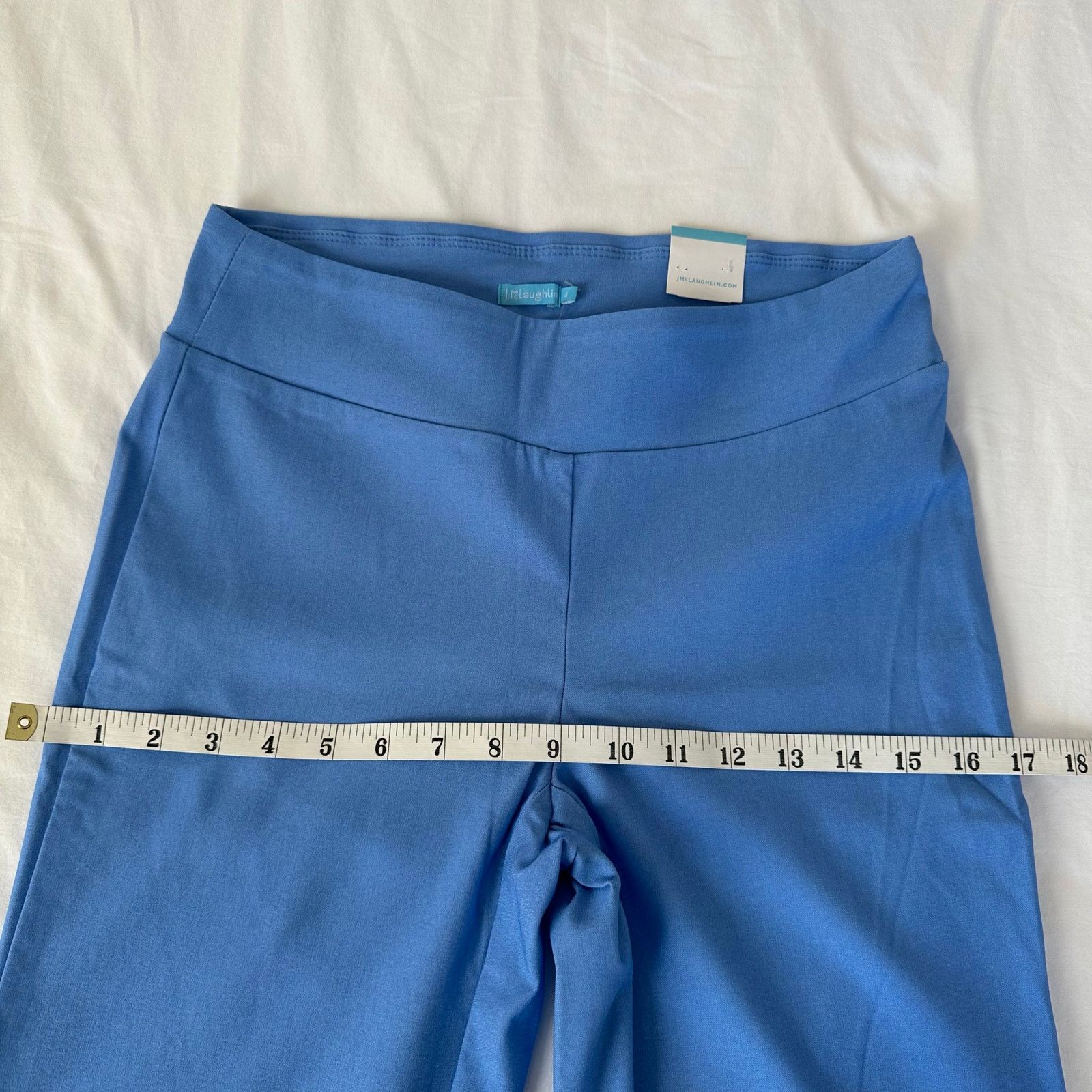 Other J.McLaughlin Masie Pull On Pant Blue Women's Size 4 NWT Size 27" / US 4 / IT 40 - 3 Thumbnail