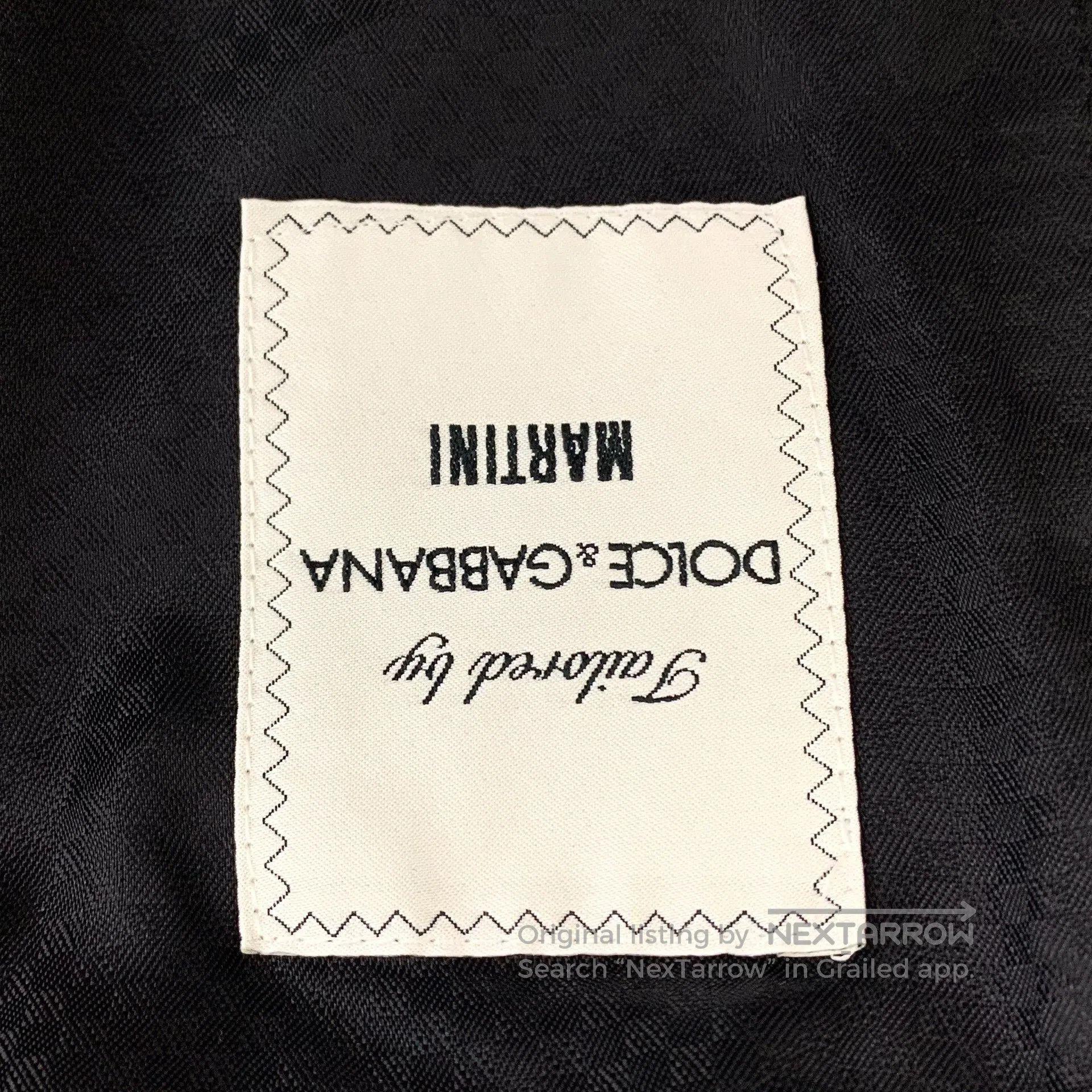 Dolce & Gabbana Dolce Gabbana Wool Lapel Single-Breasted Blazer. Size US S / EU 44-46 / 1 - 6 Thumbnail