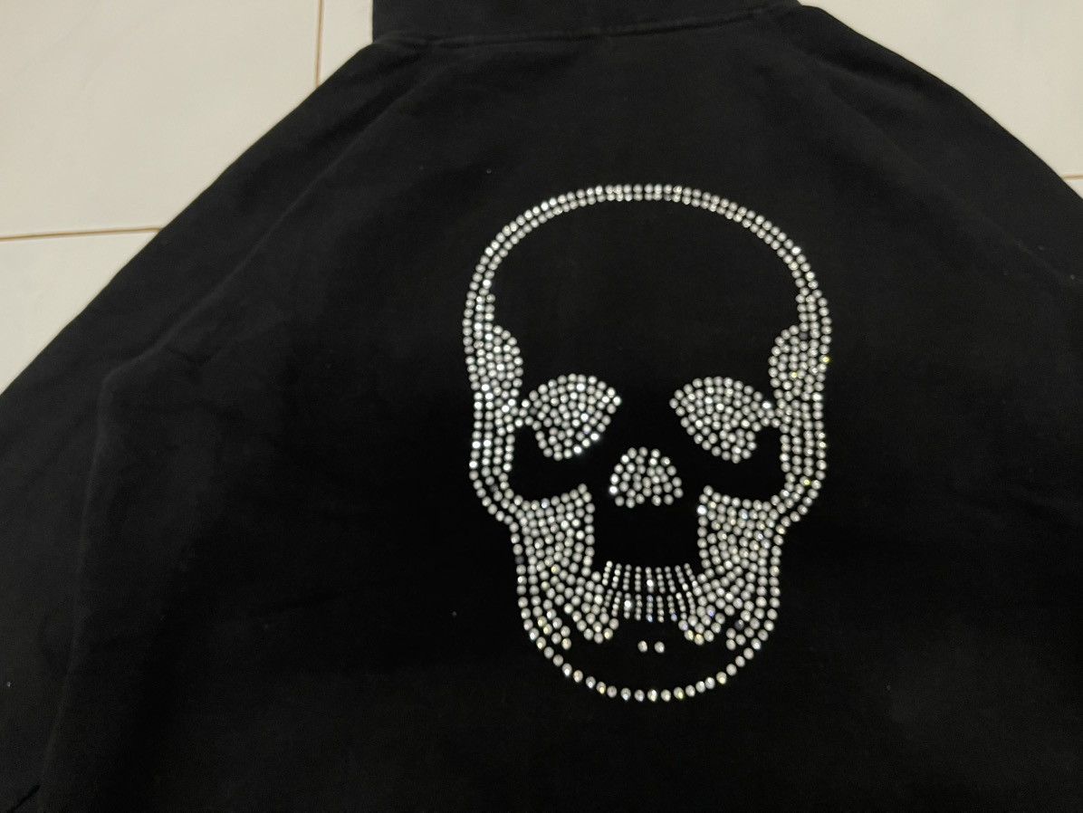 Lucien Pellat-Finet 2000s LUCIEN PELLAT FINET HOODIE ZIPPER SKULL DESIGN Size US M / EU 48-50 / 2 - 16 Thumbnail