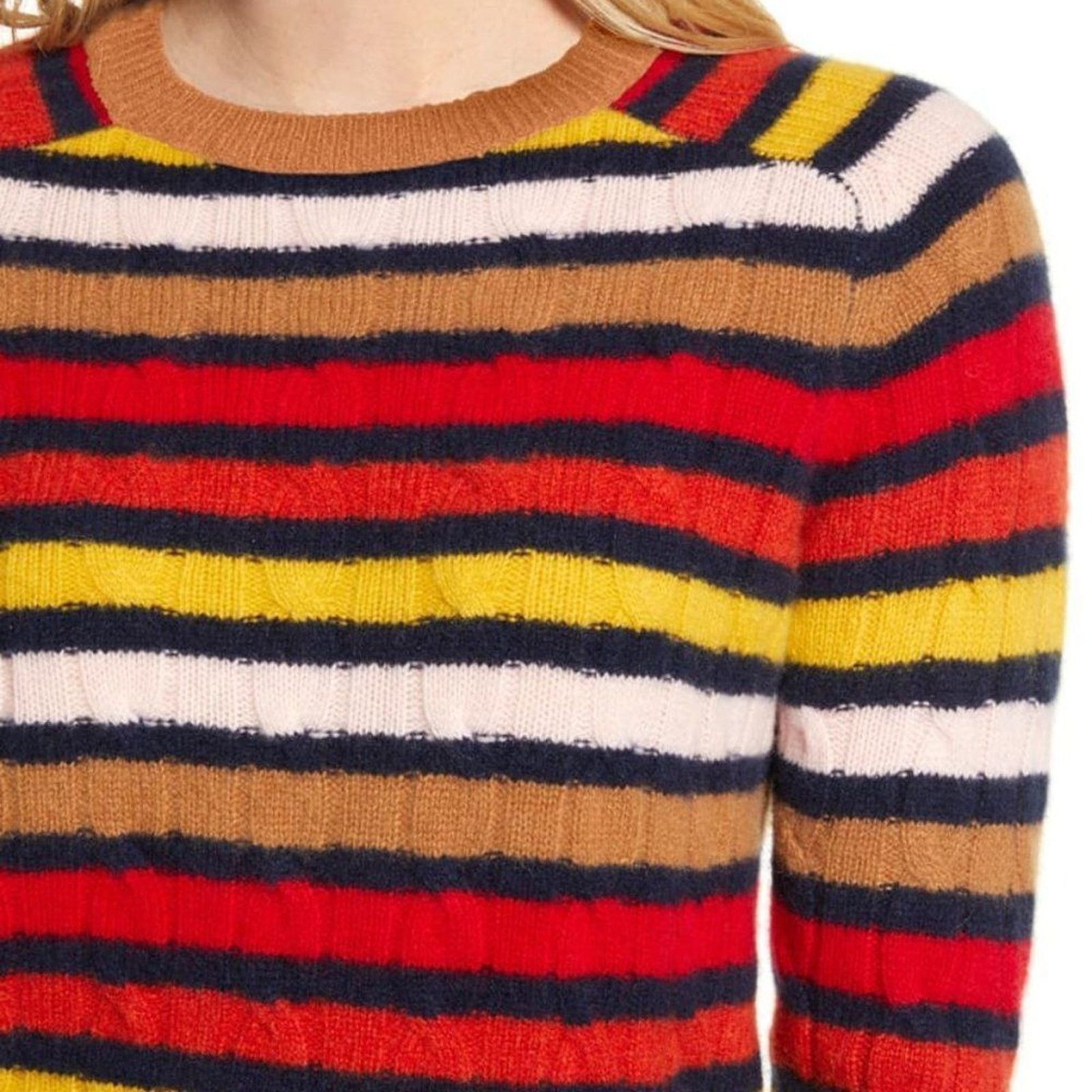 1901 100% Cashmere Cable Sweater from 1901 Size M / US 6-8 / IT 42-44 - 9 Thumbnail