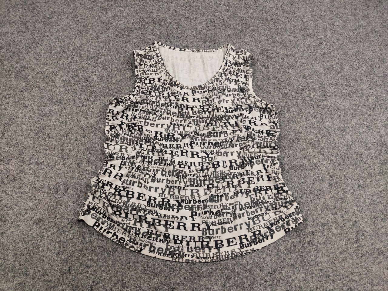 Burberry Burberry Vintage Authentic monogram Women's T-shirt tank top Size M / US 6-8 / IT 42-44 - 3 Thumbnail