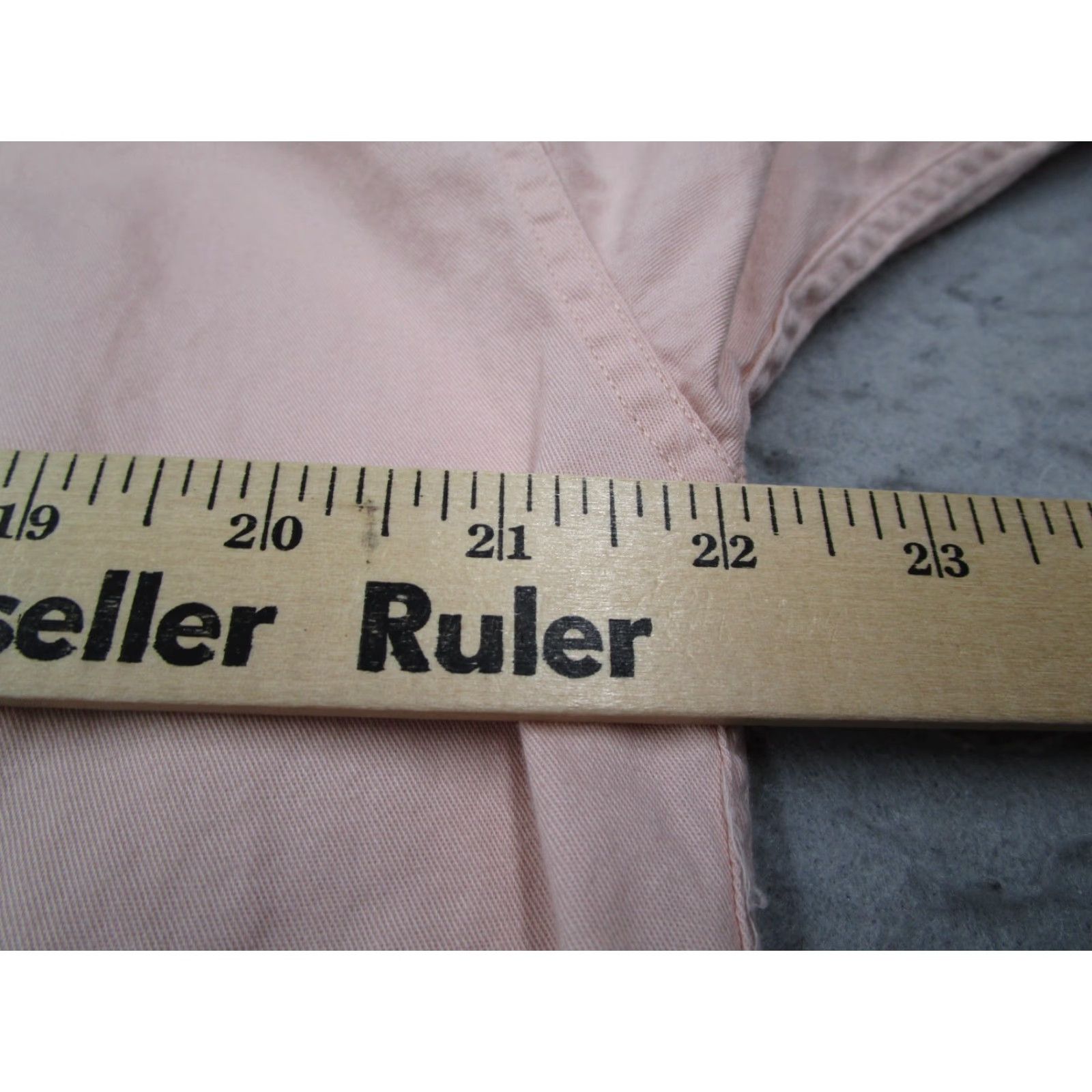 Abercrombie & Fitch VINTAGE Abercrombie & Fitch Shirt Mens Small Pink Twill Button Up Long Sleeve Y2K Size US S / EU 44-46 / 1 - 6 Thumbnail