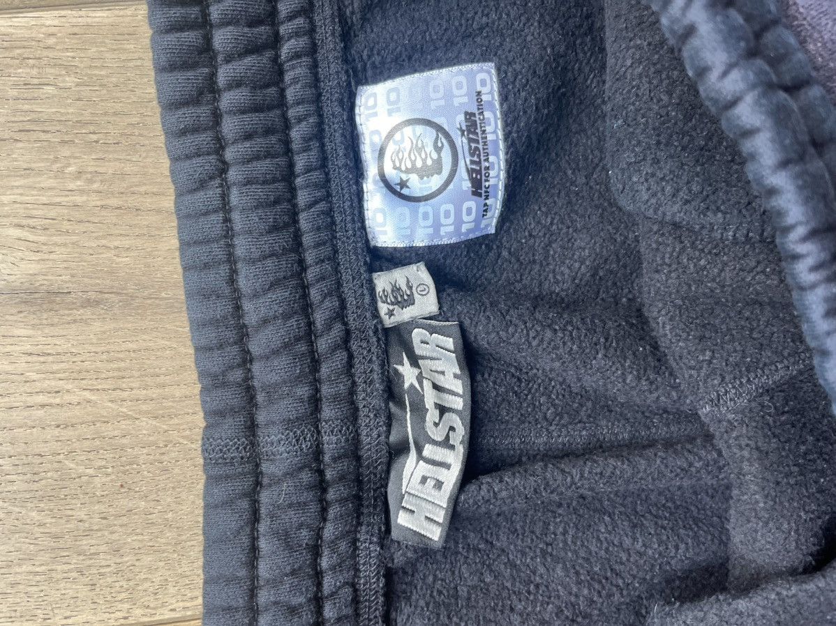 HELLSTAR Airbrushed Skull Sweatpants (Flare Bottom) Size US 34 / EU 50 - 3 Thumbnail