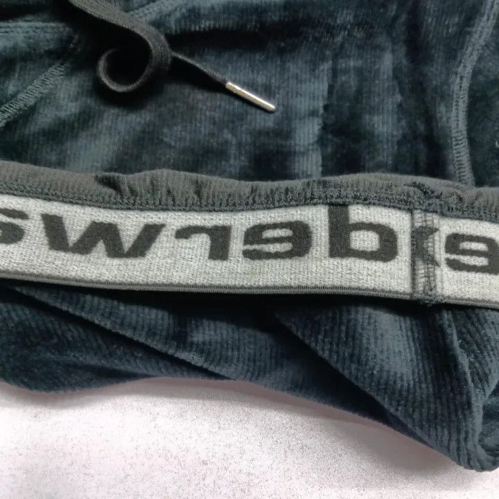Alexander Wang Alexander Wang Black Cropped Logo Hoodie - Size L / US 10 / IT 46 - 9 Thumbnail