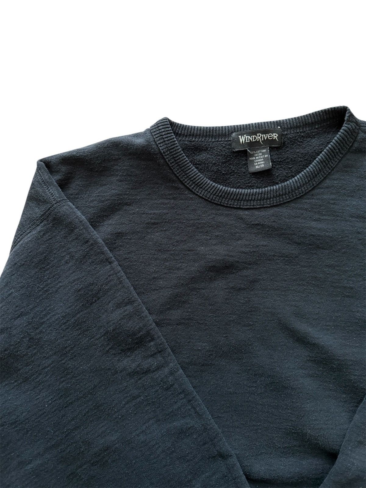 Other Boxy Heavyweight Black Crewneck Size US XL / EU 56 / 4 - 3 Thumbnail