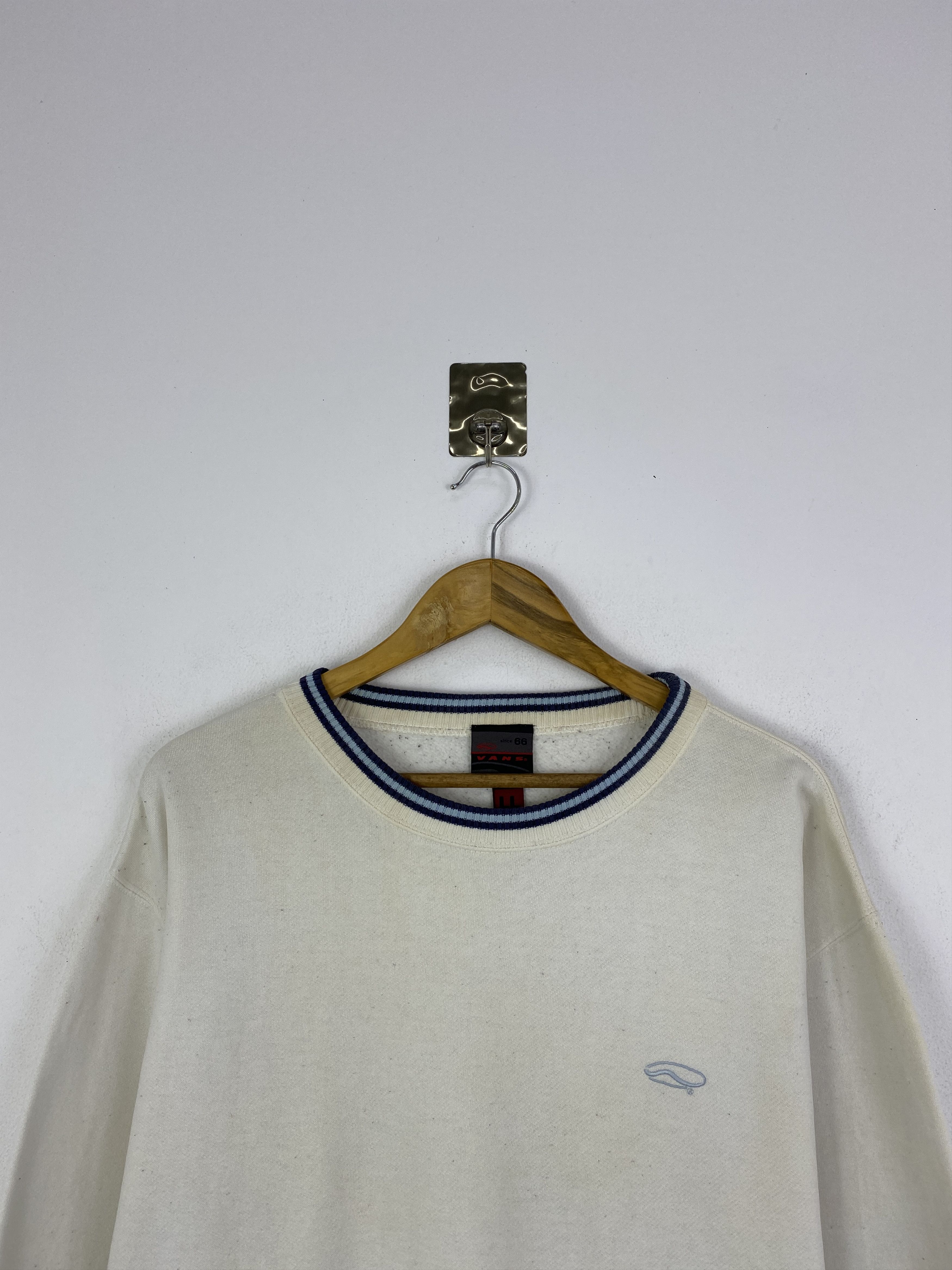 Vans Vintage Vans Pullover Crewneck Sweatshirt SH0155 Size US XL / EU 56 / 4 - 2 Thumbnail