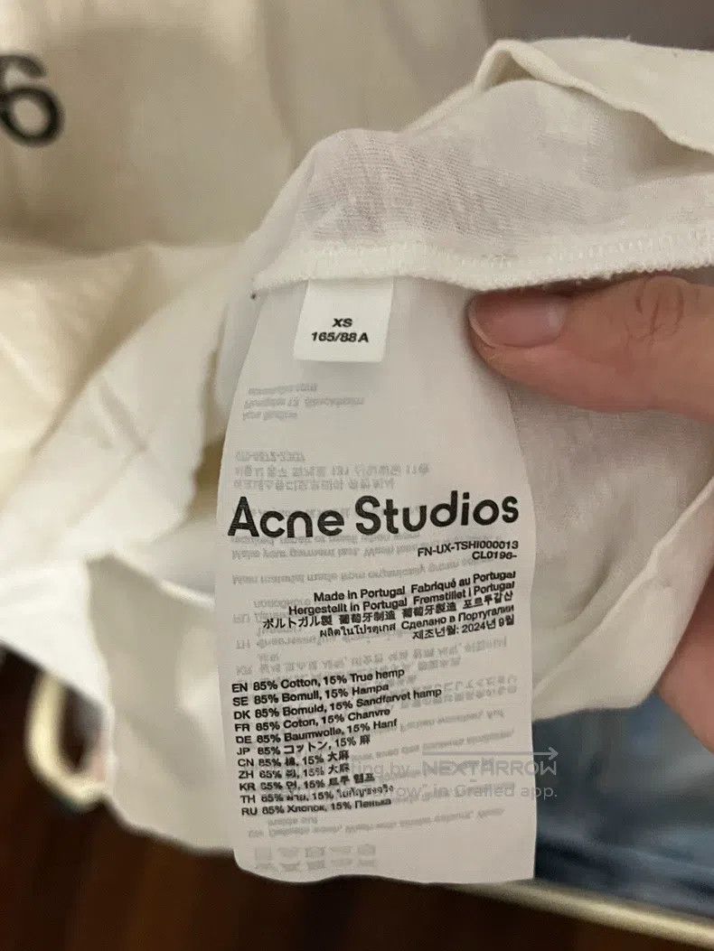 Other Acne Studios T-Shirt Size XS / US 0-2 / IT 36-38 - 3 Thumbnail