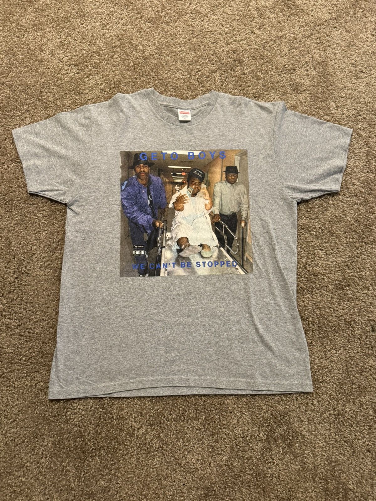 Supreme GETO BOYS X SUPREME TEE Size US XL / EU 56 / 4 - 1 Thumbnail