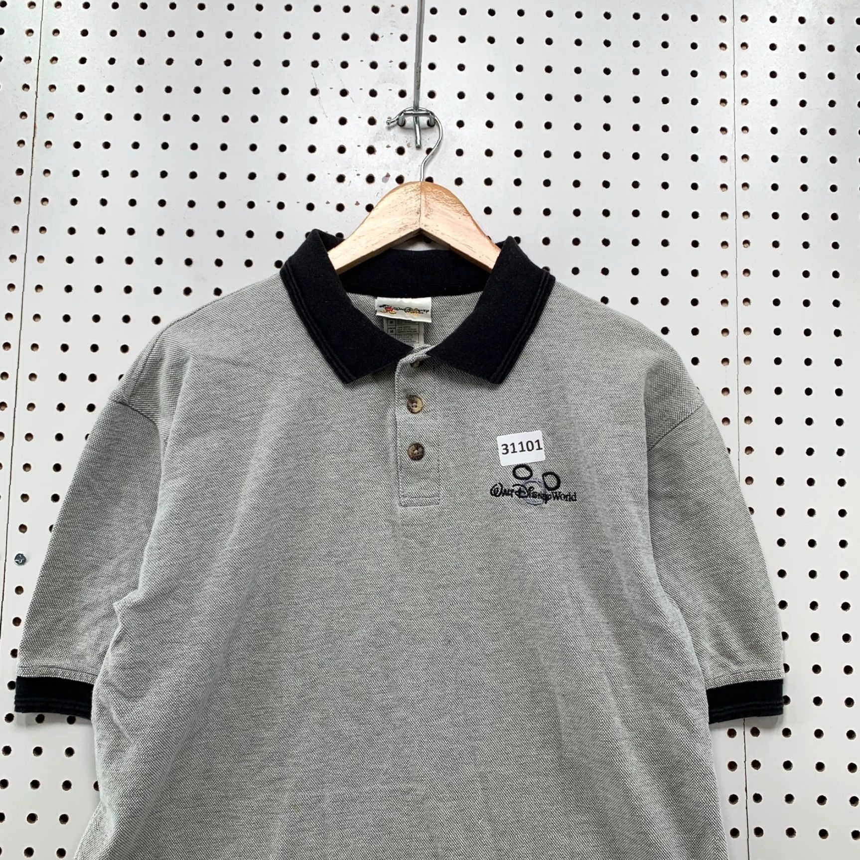 Disney VINTAGE Walt Disney World Polo Shirt Mens Medium Gray Embroidered Polo Shirt Mens Gray Disney World Polo 20.5x25.5 Embroidered Mens Medium Gray Size US M / EU 48-50 / 2 - 4 Thumbnail