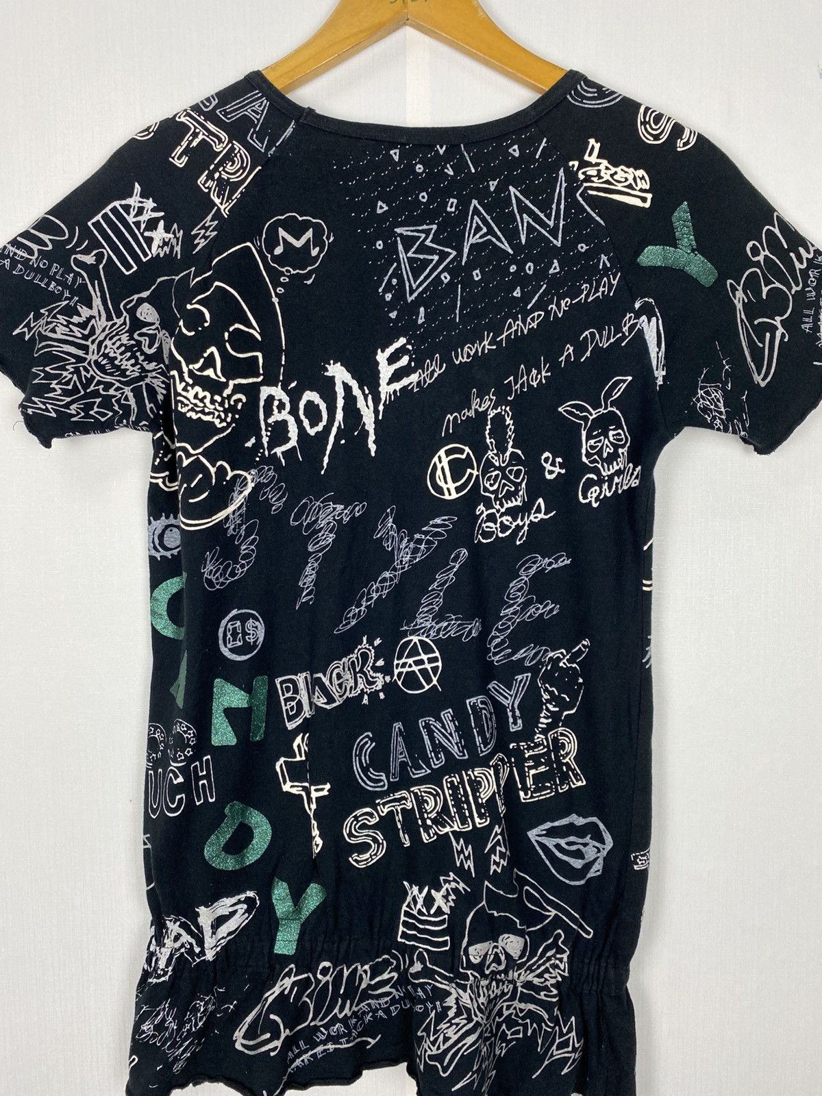 Japanese Brand Candy Stripper Women Tee Size S / US 4 / IT 40 - 5 Thumbnail