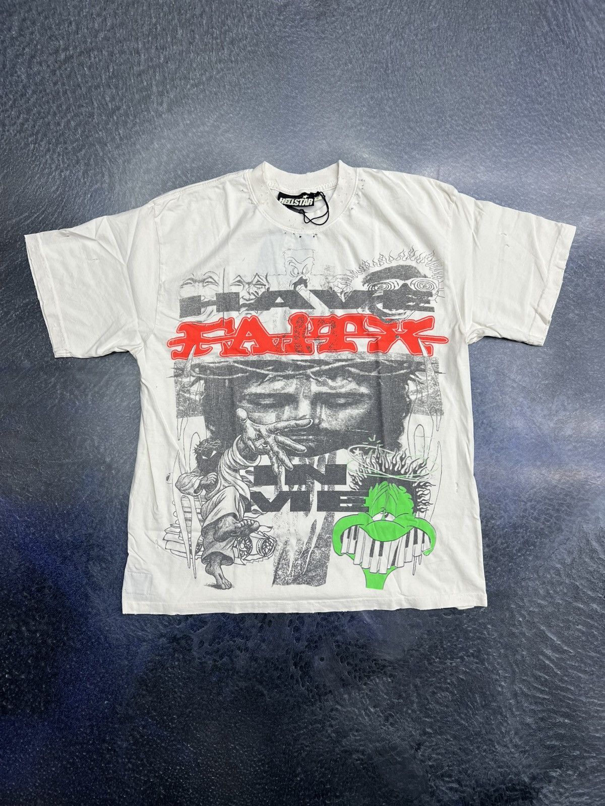 HELLSTAR Hellstar Have Faith T-Shirt Size US L / EU 52-54 / 3 - 1 Thumbnail