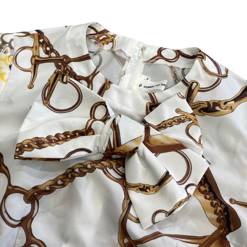 Comme des Garcons Comme Des Garcons Chain Bow Dress Size S / US 4 / IT 40 - 4 Thumbnail