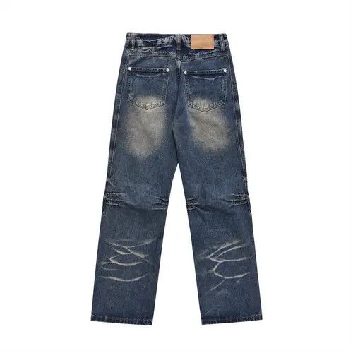 VIBE American high street ripple washed jeans Size US 32 / EU 48 - 2 Thumbnail