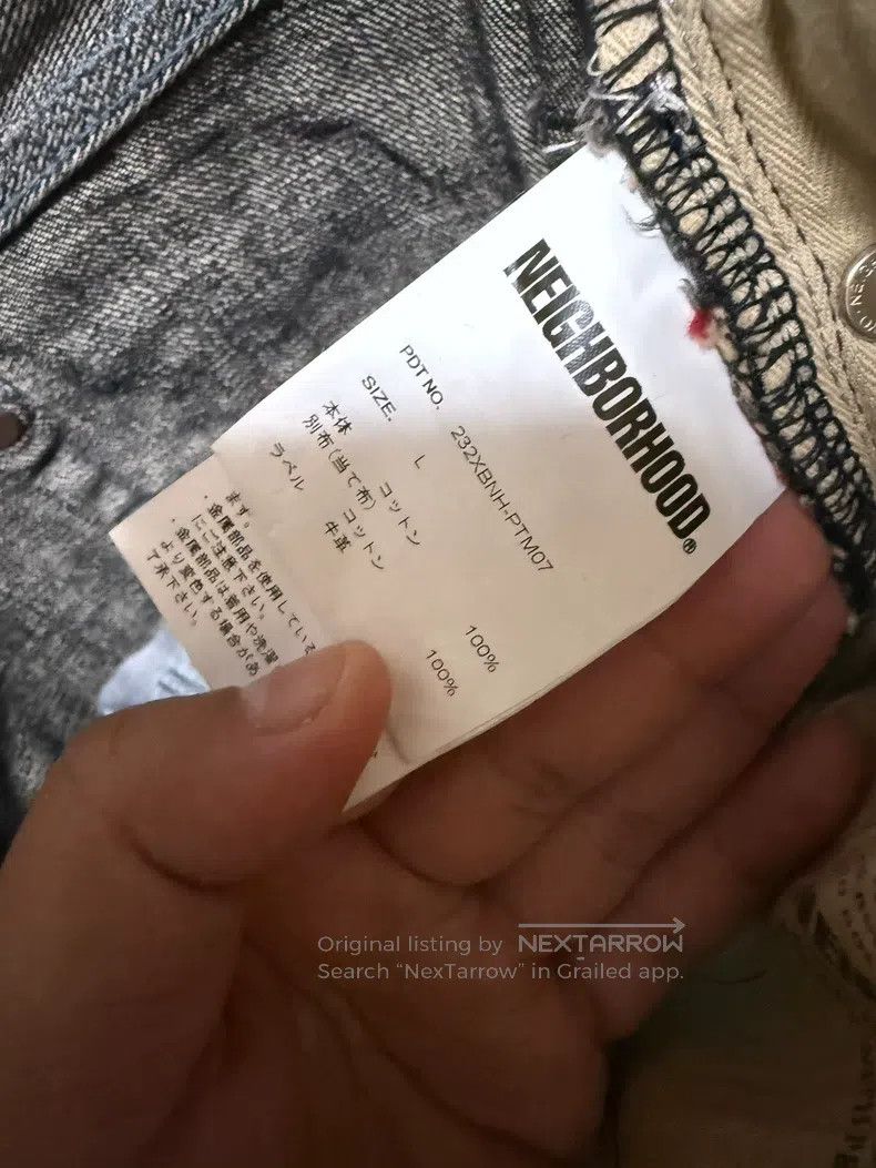 Neighborhood Neighborhood size L Quiet Bull King Jeans, Size L, Black Size US 27 - 3 Thumbnail