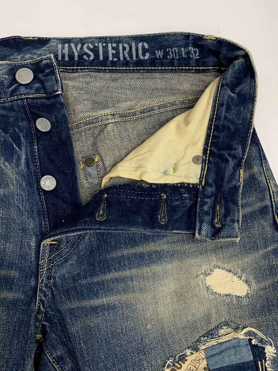 Hysteric Glamour Patchwork Distressed Denim Jeans Size US 30 / EU 46 - 3 Thumbnail