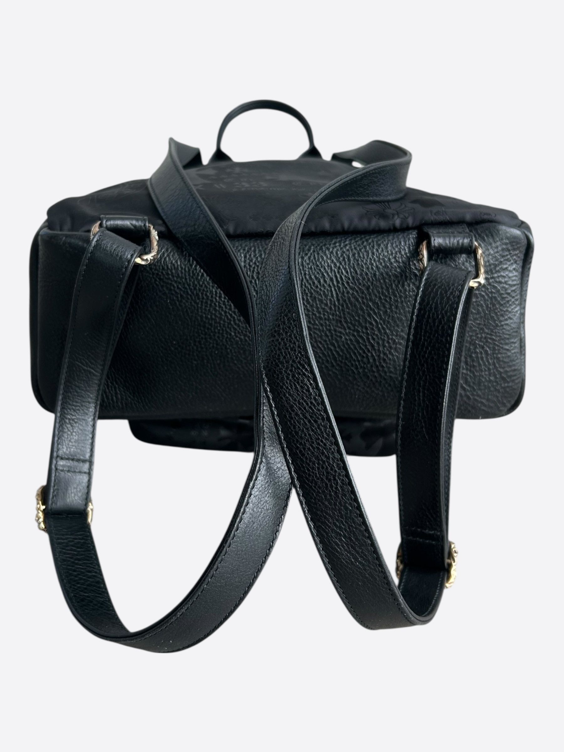 Chrome Hearts Chrome Hearts Black Stencil 7th Grade Nylon Mini Backpack Size ONE SIZE - 5 Thumbnail