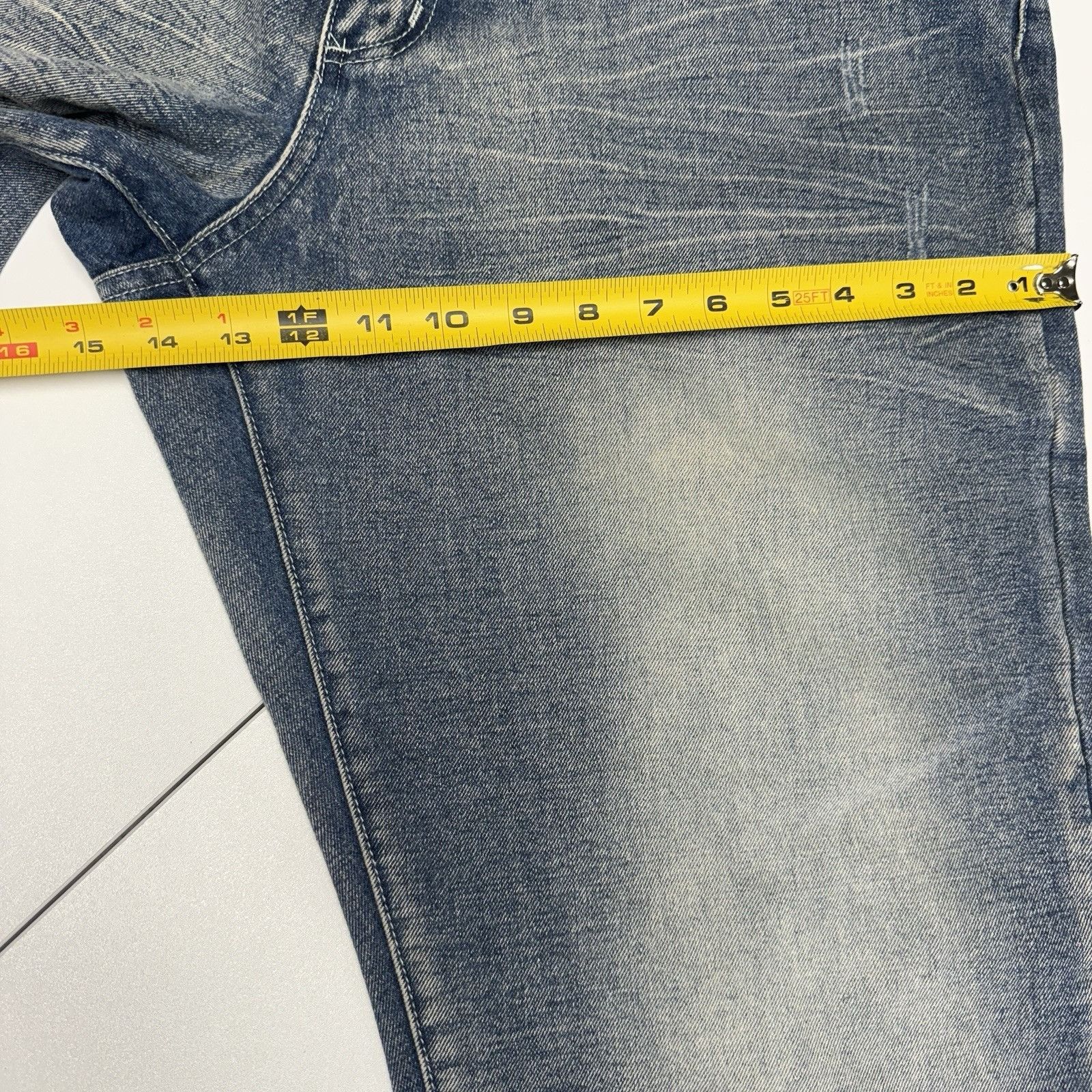 Ecko Unltd. × Vintage Ecko Unltd Baggy Y2K Jeans Mens 38x32 Blue Skate Grunge Size US 38 / EU 54 - 11 Thumbnail