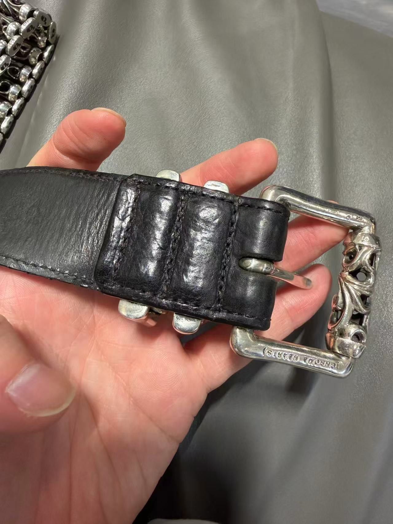Chrome Hearts Chrome Hearts Roller Belt Size 32 - 2 Thumbnail