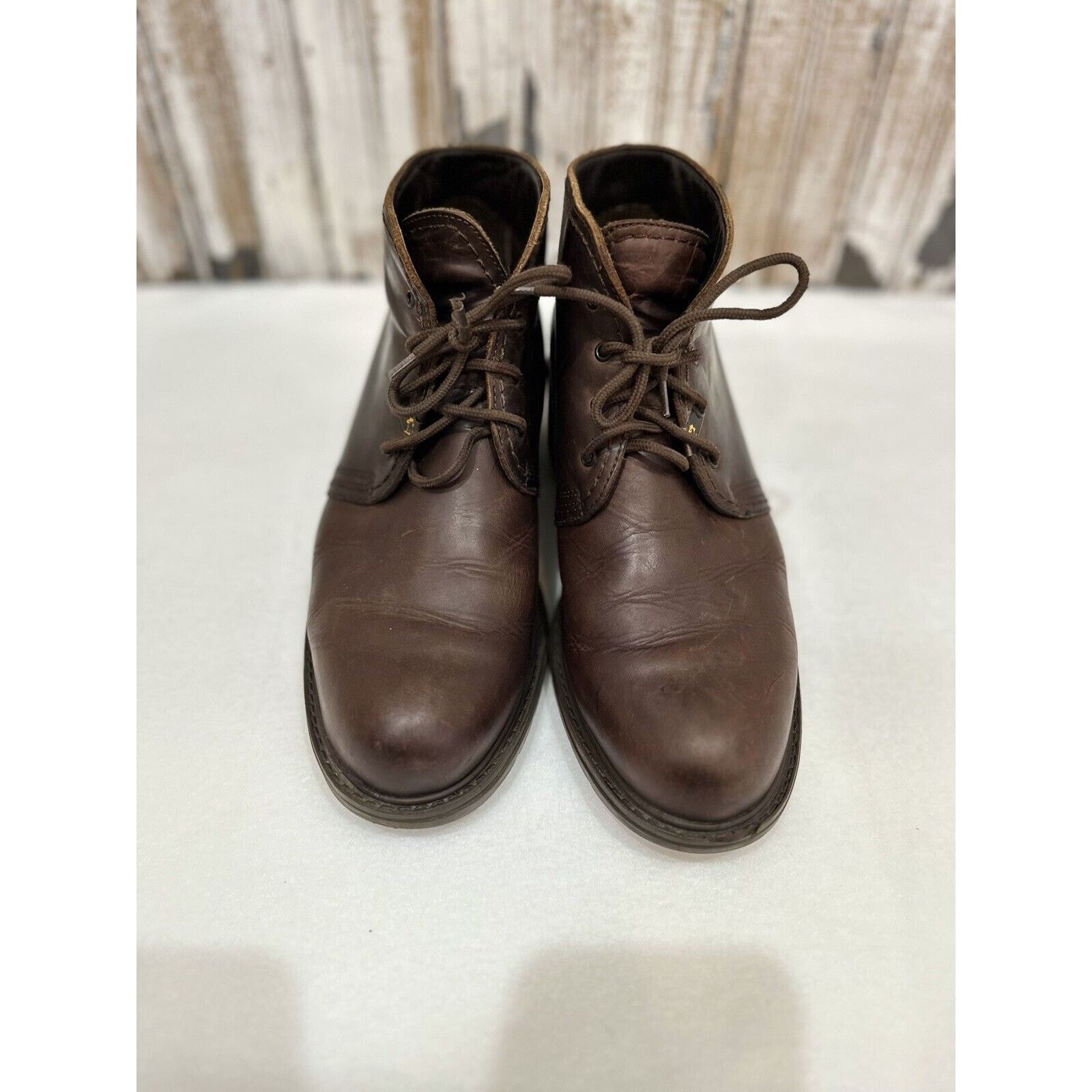 & Other Stories Havana Joe Women’s Chukka Boots Brown Leather 10.5- 41 EU Size US 10.5 / IT 40.5 - 3 Thumbnail